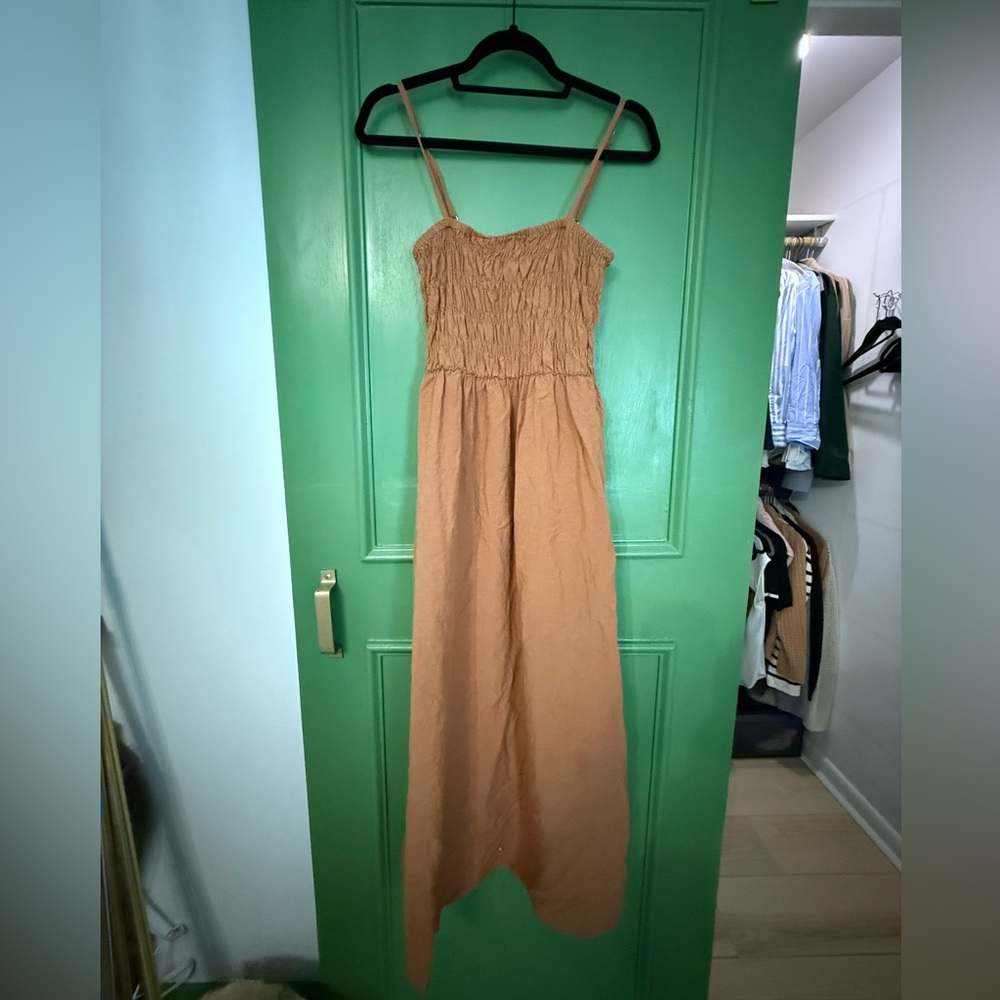 Linen Maxi Dress